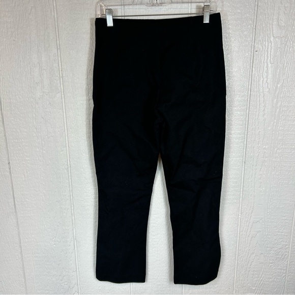 NEW Gap Black Pants Cropped Flare Wide Leg Size 8 - Picture 6 of 17